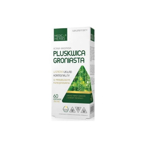 PLUSKWICA GRANIASTA 350mg 60kps MEDICA HERBS