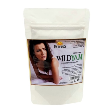 POCHRZYN WŁOCHATY KORZE MIELONY 50g PROHERBIS