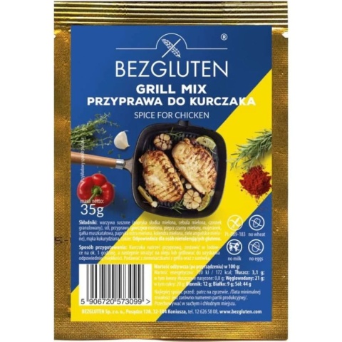 PRZYPRAWA DO KURCZAKA 35g BEZGLUTEN