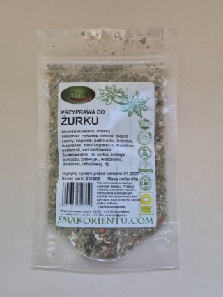 PRZYPRAWA DO ŻURKU 40g EVITA