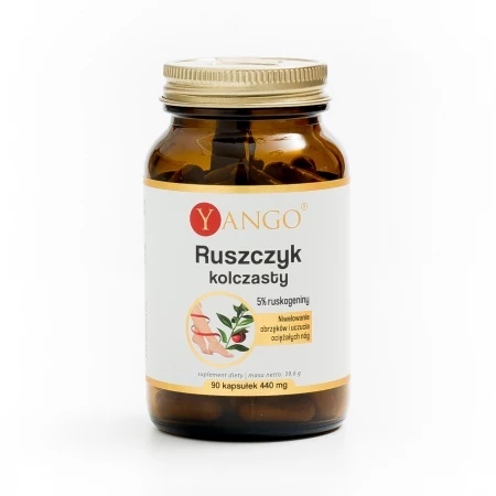 RUSZCZYK KOLCZASTY 350 mg 90 kaps YANGO