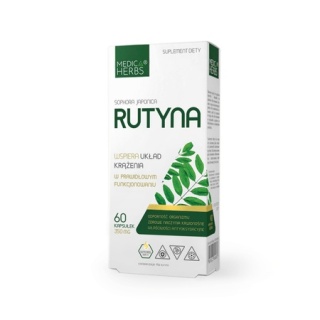 RUTYNA 350 mg 60 kaps MEDICA HERBS