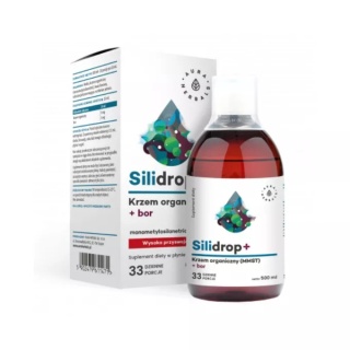 SILIDROP+ KRZEM +BOR 500ml AURAHERBAL