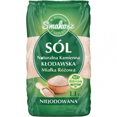 SÓL KŁODAWSKA MIAŁKA 1kg SMAKOSZ