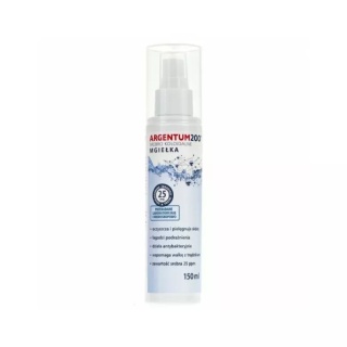 SREBRO KOLOIDALNE MGIEŁKA ARGENTUM 200 25 ppm SPRAY 150 ml AURA HERBALS