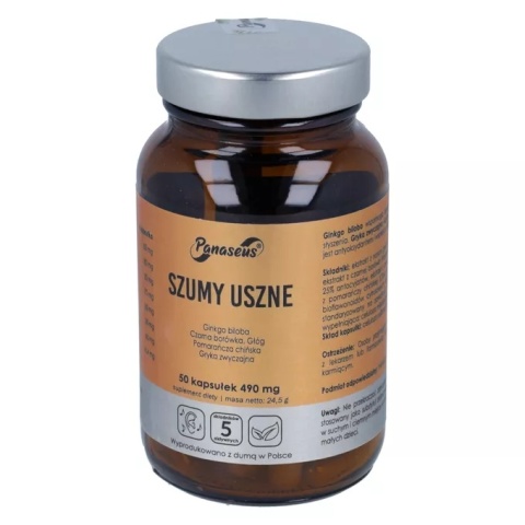 SZUMY USZNE 490 mg 50 kaps YANGO PANASEUS