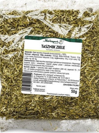 TASZNIK ZIELE HERBATKA ZIOŁOWA 50 g HERBAPOL