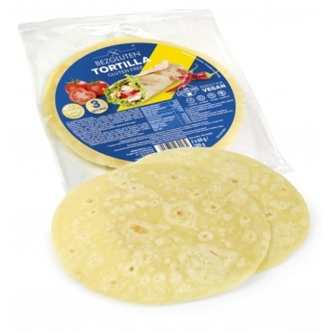 TORTILLA BEZGLUTENOWA 180 g (3x60) BEZGLUTEN