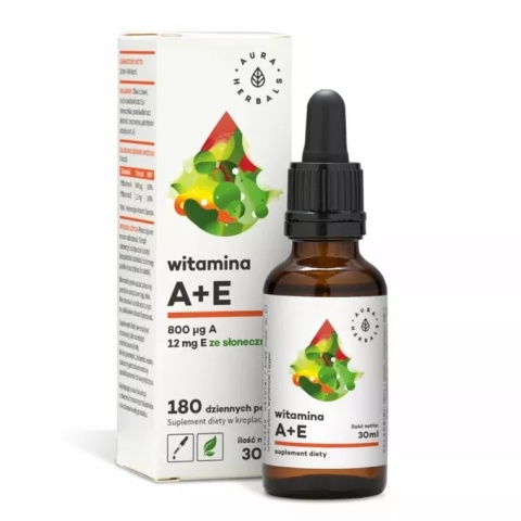 WITAMINA A+E 30ml AURA HERBALS