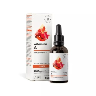 WITAMINA A FORTE KROPLE 50ml AURA HERBALS