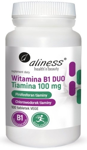 WITAMINA B1 TIAMINA DUO 100 mg 100 kaps ALINESS
