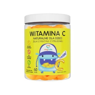 ŻELKI WITAMINA C 60szt MYVITA