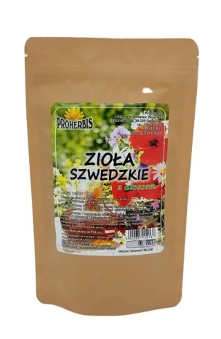 ZIOŁA SZWEDZKIE Z ALOESEM 100g PROHERBIS