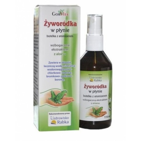 ŻYWORÓDKA W PŁYNIE Z EKSTRAKTEM Z ALOESU 115 ml GORVITA
