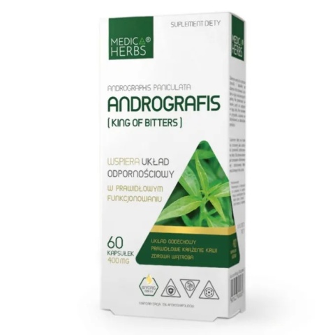 ANDROGRAFIS 400mg 60kaps MEDICA HERBS
