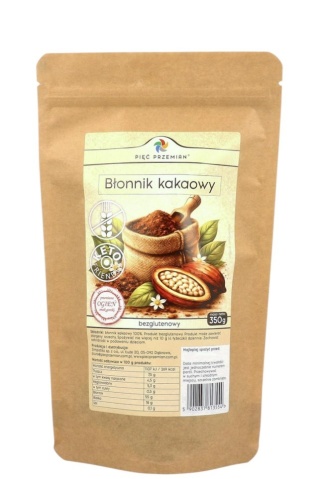 BŁONNIK KAKAOWY 350g 5 PRZEMIAN