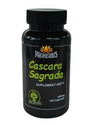 CASCARA SAGRADA 100kaps PROHERBIS