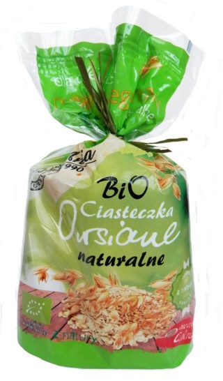CIASTECZKA OWSIANE NATURALNE 150g BIO ANIA
