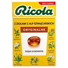 CUKIERKI RICOLA ZIOŁOWE 27,5 g