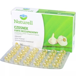 CZOSNEK FORTE BEZZAPACHOWY 90kaps NATURELL