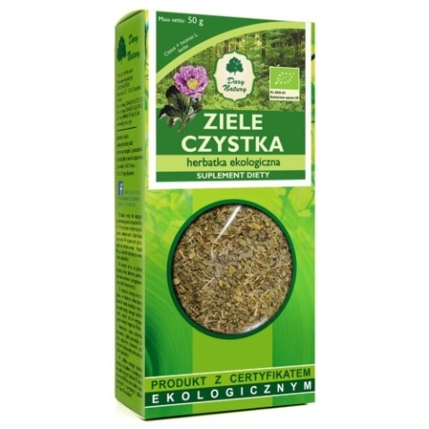 CZYSTEK EKO SYP. HERBATA 50g DARY NATURY