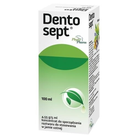 DENTOSEPT PŁYN 100ml PHYTOPHARM