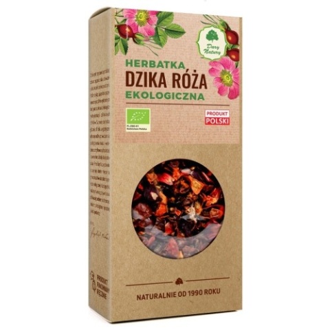 DZIKA RÓŻA HERBATA EKO 100g DARY NATURY