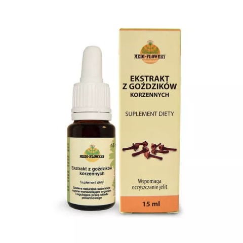EKSTRAKT Z GOŹDZIKÓW 15ml MEDI-FLOWERY