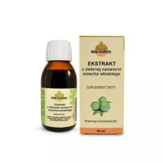 EKSTRAKT Z ZIELONEJ NAOWOCNI ORZECHA WŁOSKIEGO MEDI-FLOWERY 90 ml