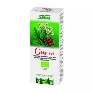 GŁÓG SOK EKO 200ml SALUS