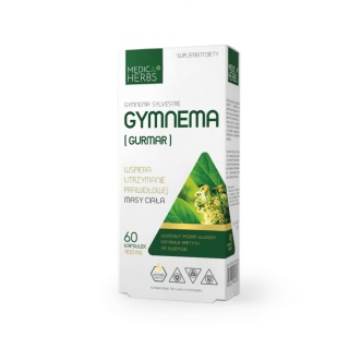 GYMNEMA (GURMAR) 400 MG 60 kaps MEDICA HERBS