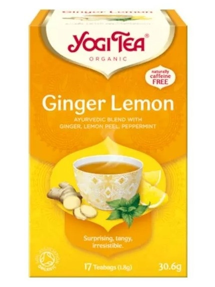 HERBATA GINGER LEMON FIX YOGi TEA