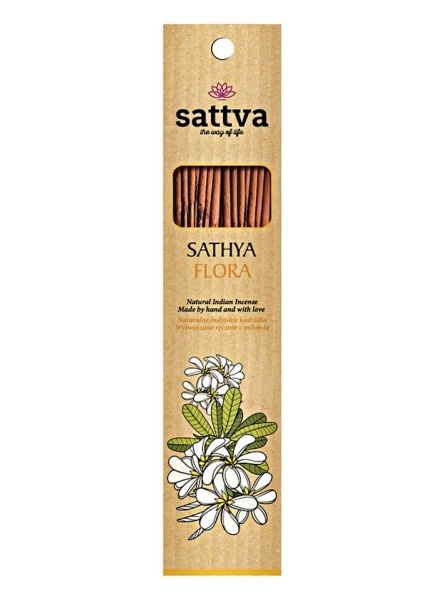 KADZIDŁO INDYJSKIE FLORA 15szt SATTVA