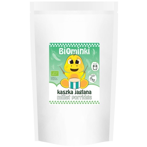 KASZKA JAGLANA BEZ CUKRU BIO 500g BIOMINKI