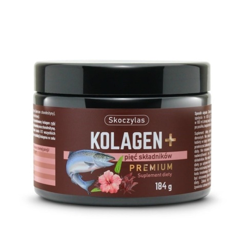 KOLAGEN PREMIUM Z ŁOSOSIA 184g SKOCZYLAS