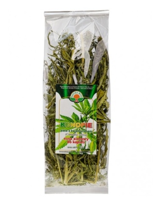 KONOPIE ZIELE Z KWIATOSTANEM 50g NATURA WITA