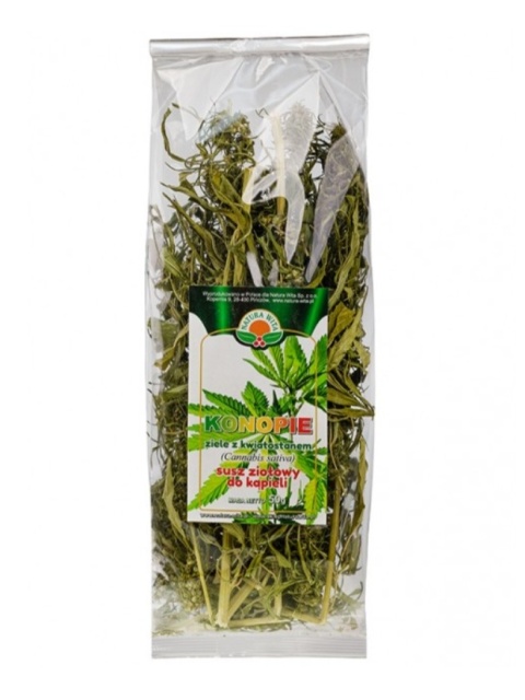 KONOPIE ZIELE Z KWIATOSTANEM 50g NATURA WITA