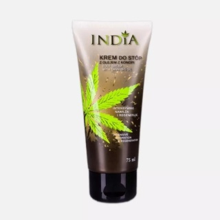 KREM DO STÓP NA BAZIE OLEJU KONOPNEGO 75 ml INDIA