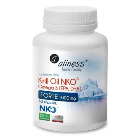 KRILL OIL NKO OMEGA 3 1000mg FORTE 60kaps ALINESS