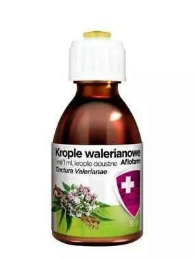 KROPLE WALERIANOWE KROPLE DOUSTNE 35g AFLOFARM