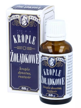 KROPLE ŻOŁĄDKOWE 35g APTECZKA BABUNI