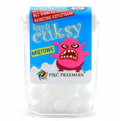 KSYLI CUKSY MIĘTOWE 13g PIĘĆ PRZEMIAN