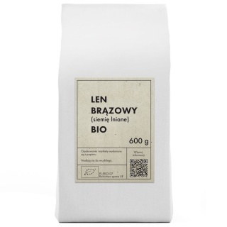 LEN BRĄZOWY BIO 600g THE PLANET