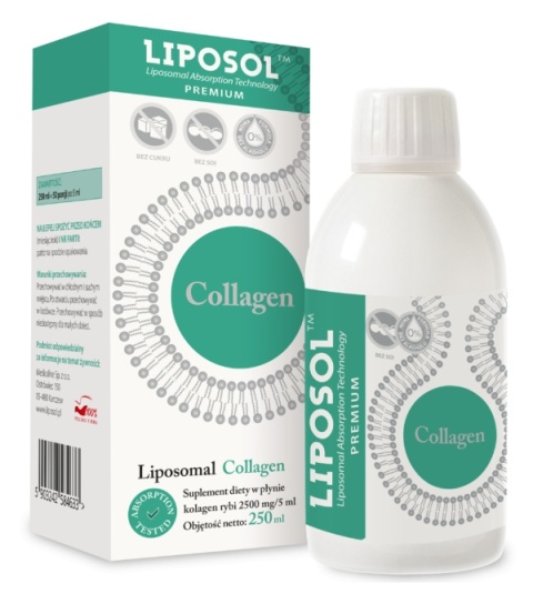 LIPOSOMAL COLLAGEN RYBI 5g/10ml 250ml ALINESS MEDICALINE