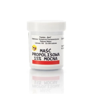 MAŚĆ PROPOLISOWA MOCNA 20ml BARĆ