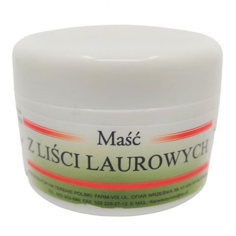 MAŚĆ Z LIŚCI LAUROWYCH 50 ml FARM-VIX