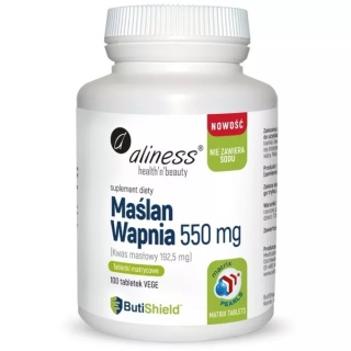 MAŚLAN WAPNIA 550 mg 100 tab. ALINESS