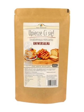 MIESZANKA UNIWERSALNA B/GLUTENOWA 500g PIĘĆ PRZEMIAN