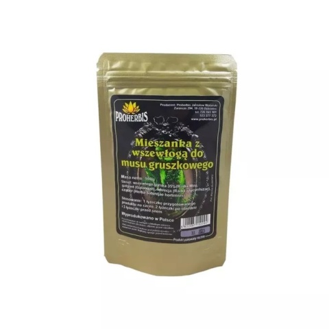 MIESZANKA Z WSZEWŁOGĄ DO MUSU GRUSZKOWEGO 100g PROHERBIS