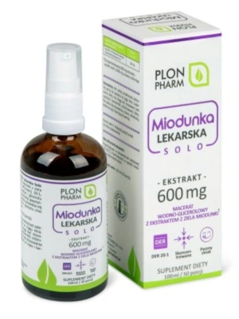 MIODUNKA LEKARSKA 600 mg 100 ml PLON PHARM